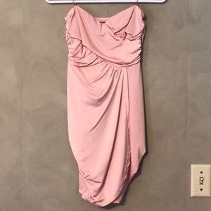 Wet Seal soft pink strapless top. Size small